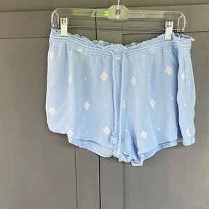 P.J. Salvage Light Blue pj shorts xl